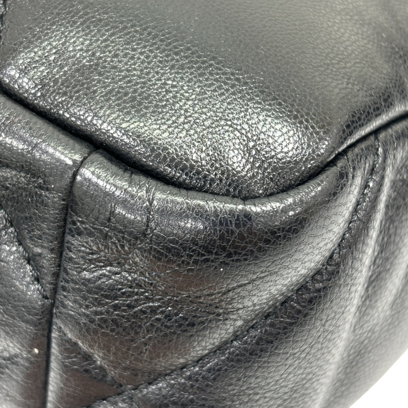 黑色 羊皮 19 Flap 菱格紋 荔枝紋 肩背包【CHANEL 香奈兒】 AS1160-13