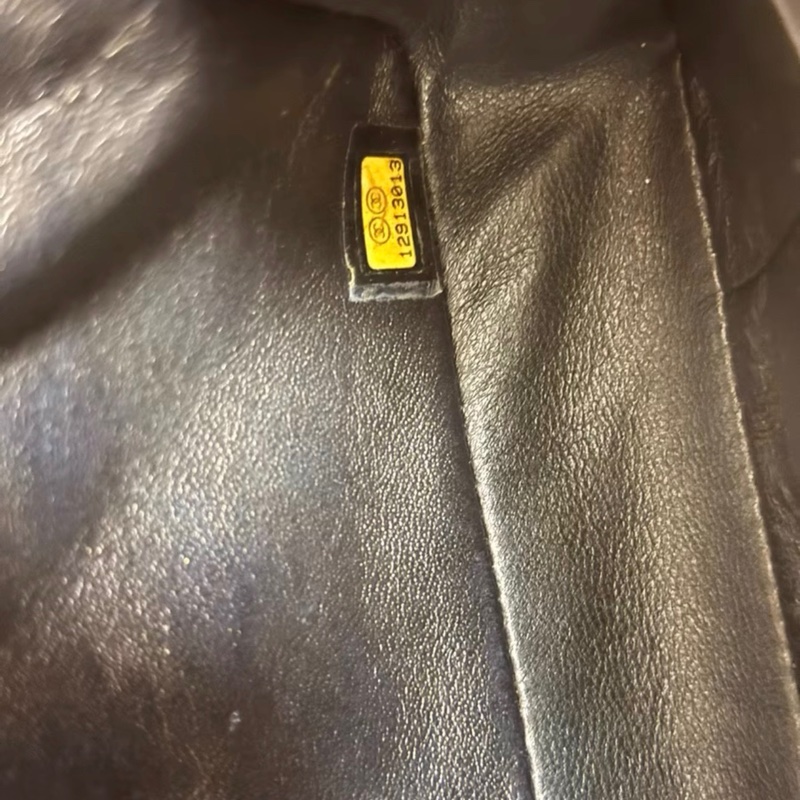 CHANEL CHAIN SHOULDER BAG 香奈兒中號法棍 荔枝牛-7