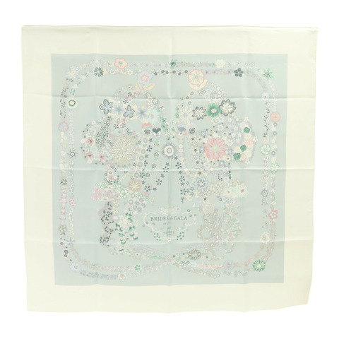 HERMES 絲質Scarf 90x90絲巾
