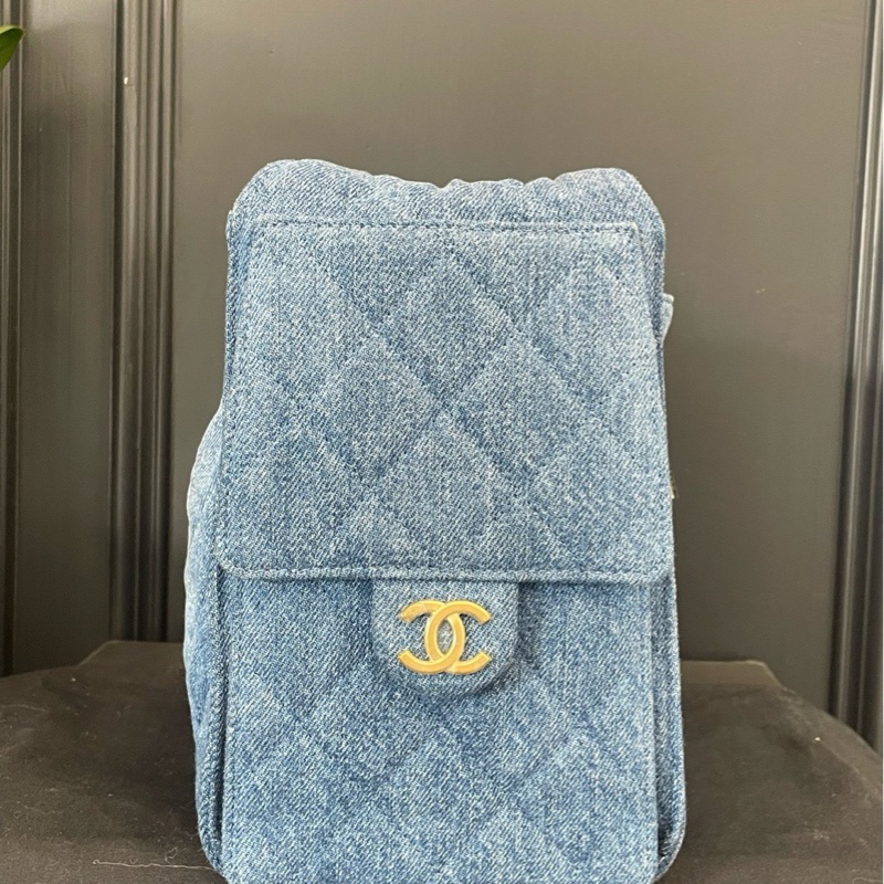 全新 Chanel 香奈兒25bag牛仔藍小號芯片-2