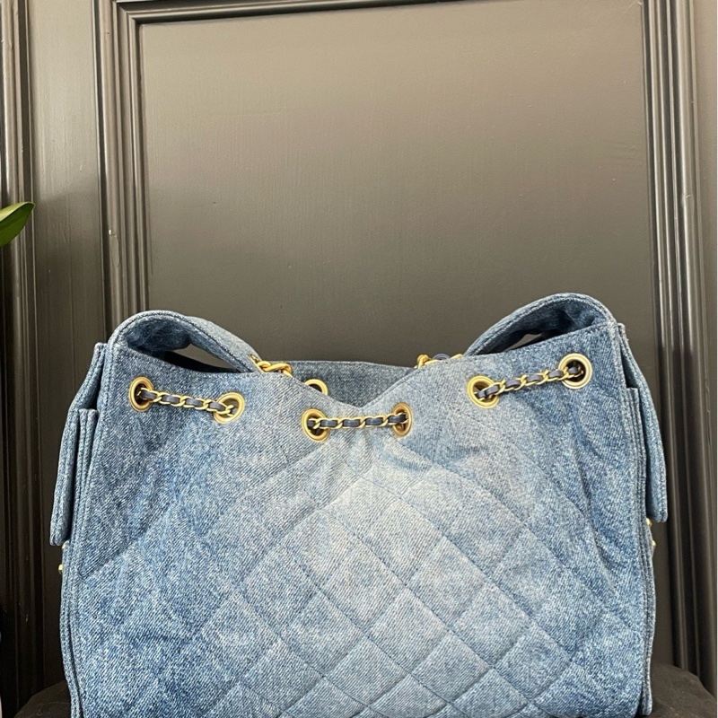 全新 Chanel 香奈兒25bag牛仔藍小號芯片-3