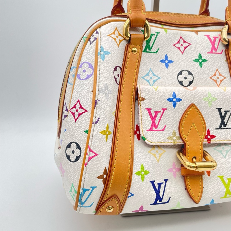Lv 白三彩手提保齡球底27-6