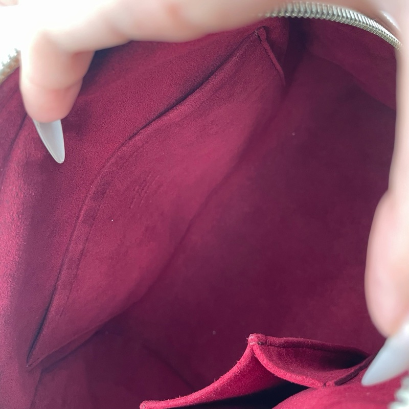 Lv 白三彩手提保齡球底27-8