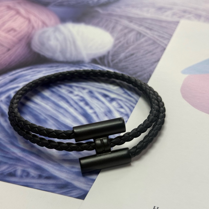 Hermes 愛馬仕 Tournis Tresse T5 so black-0
