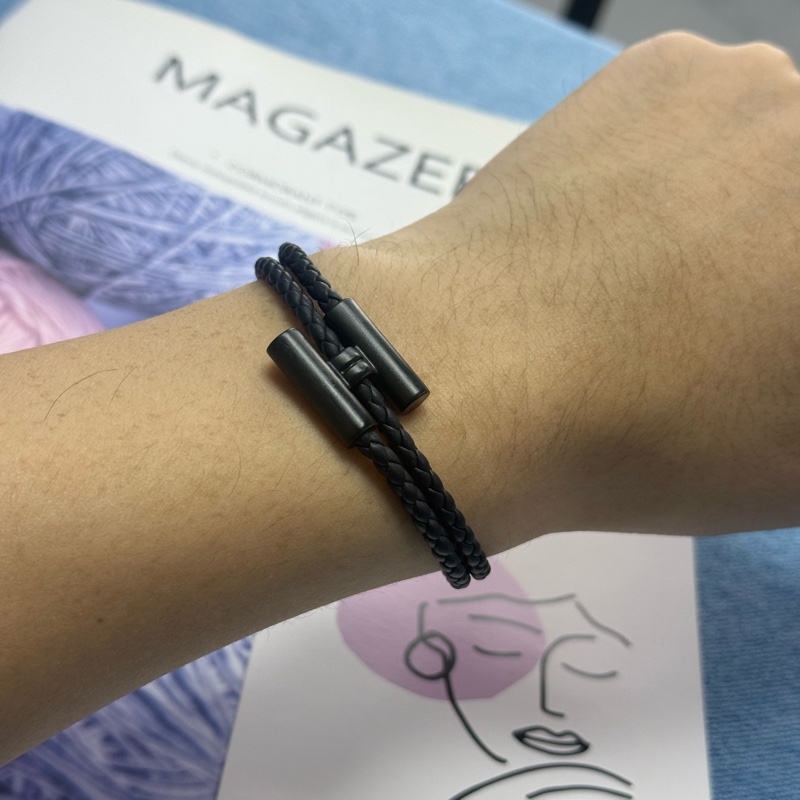 Hermes 愛馬仕 Tournis Tresse T5 so black-1