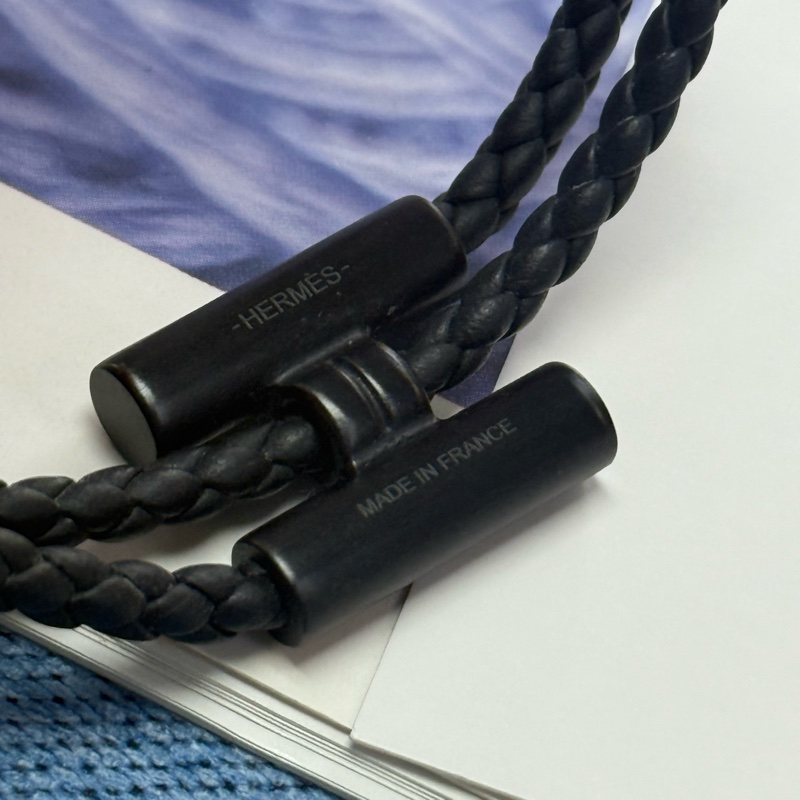 Hermes 愛馬仕 Tournis Tresse T5 so black-4