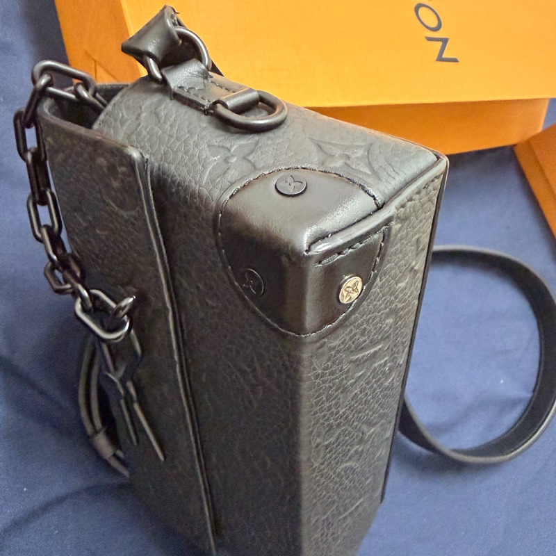 LOUIS VUITTON steamer M81746 皮革壓花 晶片版-5