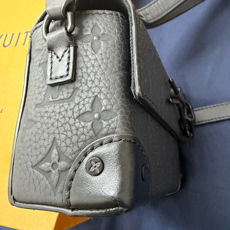 LOUIS VUITTON steamer M81746 皮革壓花 晶片版-9