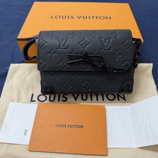 LOUIS VUITTON steamer M81746 皮革壓花 晶片版-16