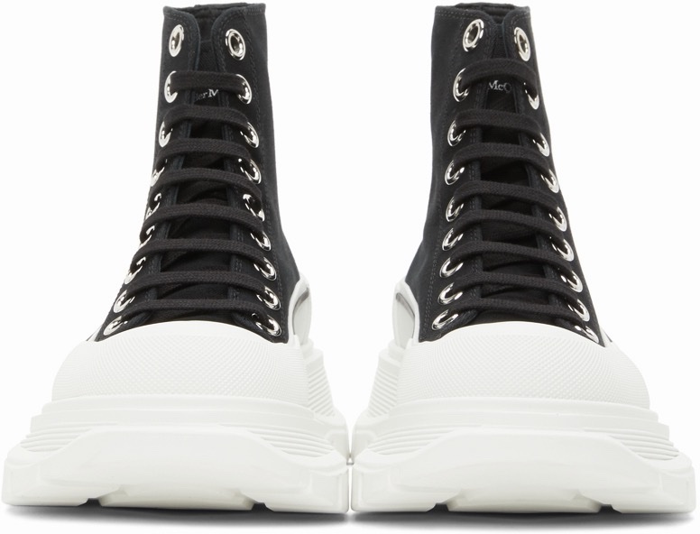 Alexander McQueen 女士 Tread Slick高幫休閒運動鞋-2