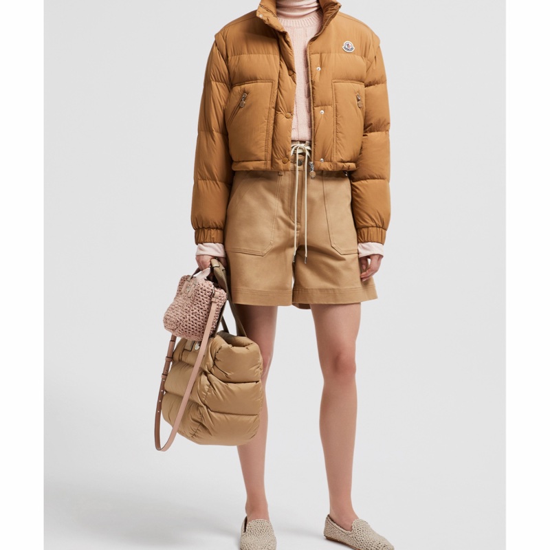 Moncler 女士 棉質百慕大短褲IT-38 IT-40 IT-42 IT-44-3