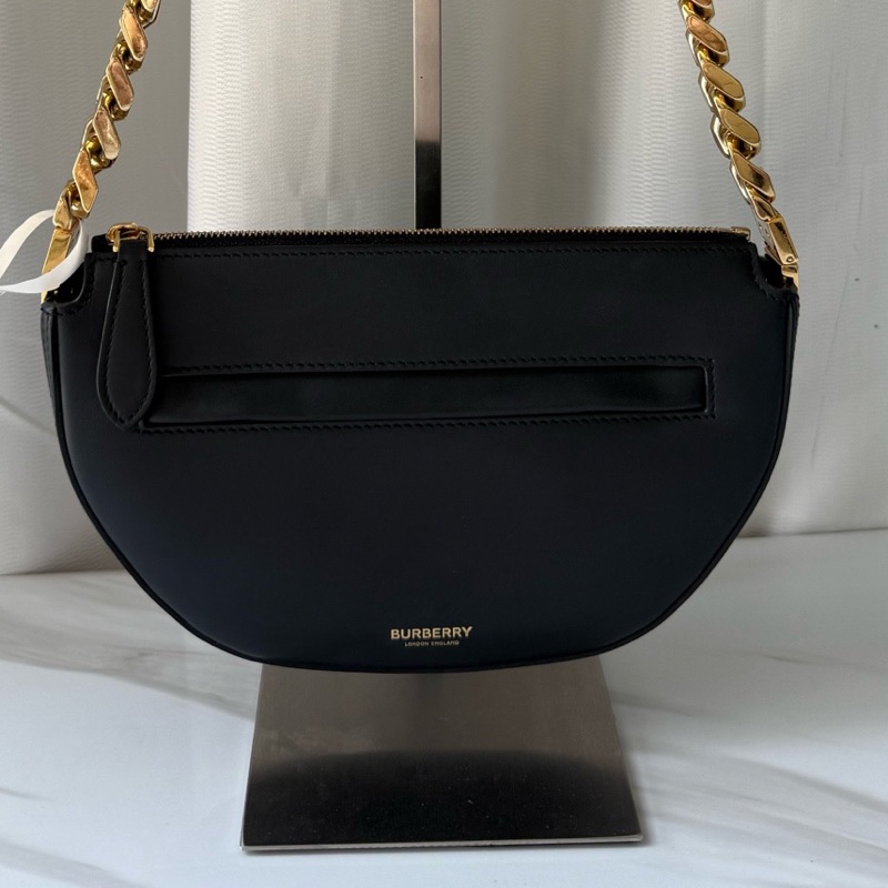 Burberry巴宝莉 黑金 链条包 🈚附件-0