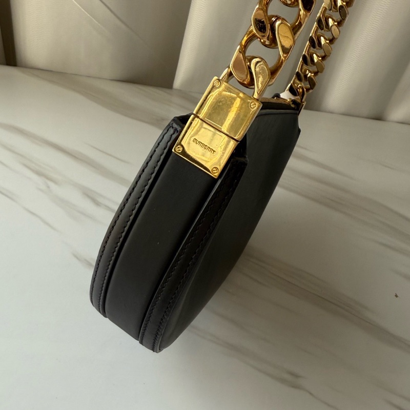 Burberry巴宝莉 黑金 链条包 🈚附件-2