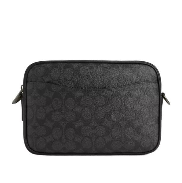 Coach 男士 徽標斜挎包均碼碼24.77cm*8.89cm*16.51cm-3