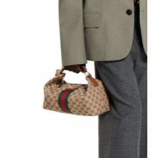 Gucci 女士 Vanity 拉鍊單肩包均碼碼中號、27.5cm*14.5cm*13cm-4