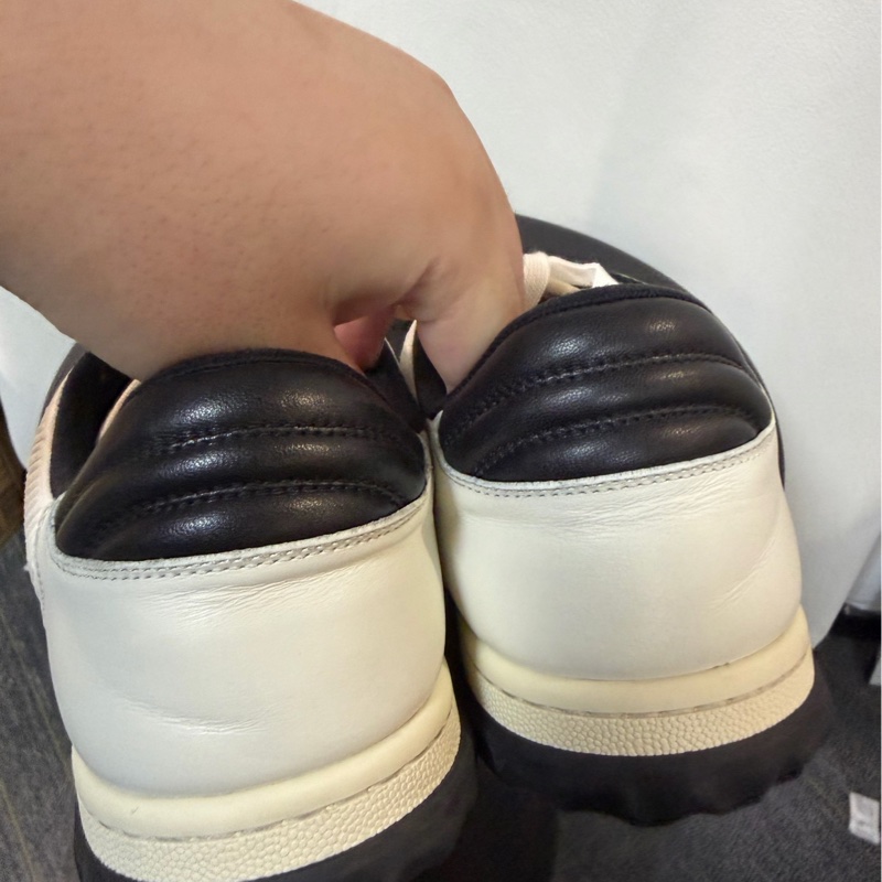97🆕 GUCCI古馳 MAC80 皮革 低幫系帶 時尚板鞋 男款 白黑 40.5碼-2