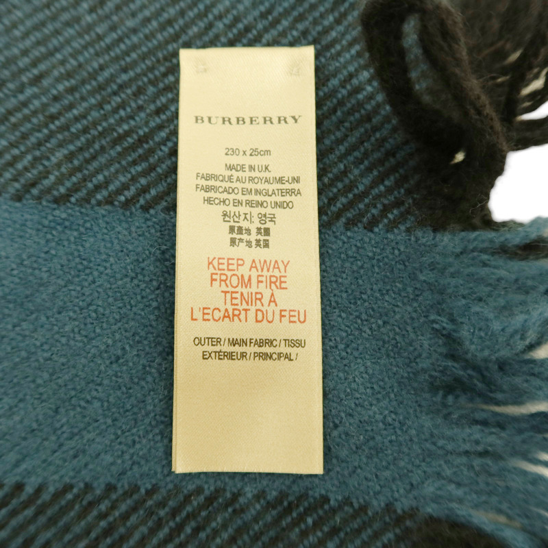 BURBERRY 羊毛Scarf 230x25圍巾-6