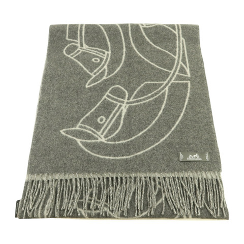 HERMES 羊絨Scarf 170x25圍巾