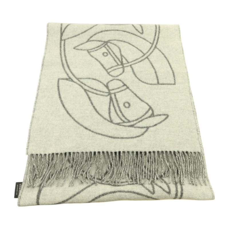 HERMES 羊絨Scarf 170x25圍巾-2