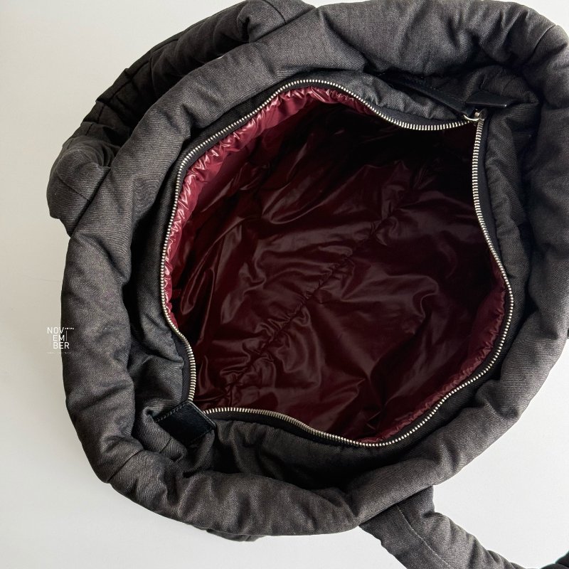 99新🆕 保卡款 Chanel 香奈兒 單寧空氣托特包-4