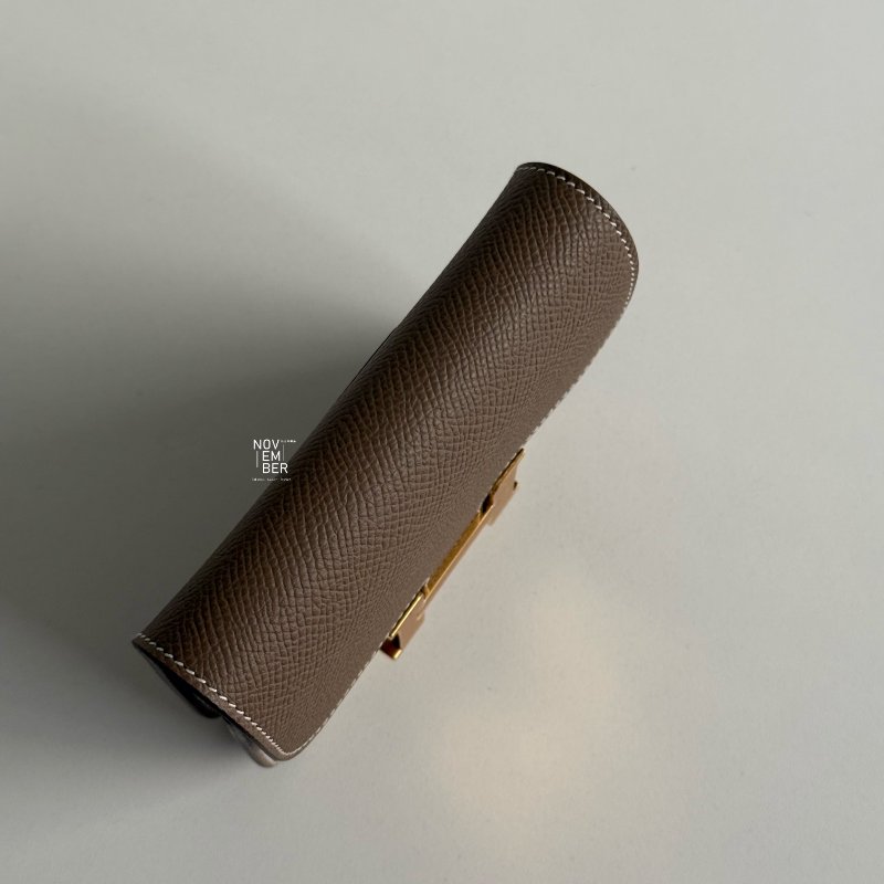 全新🤎 Hermès 愛馬仕 Constance Slim 大象灰金釦-2