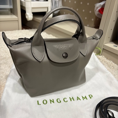 LE PLIAGE XTRA 手提包 XS 斑鳩色 - 皮革
