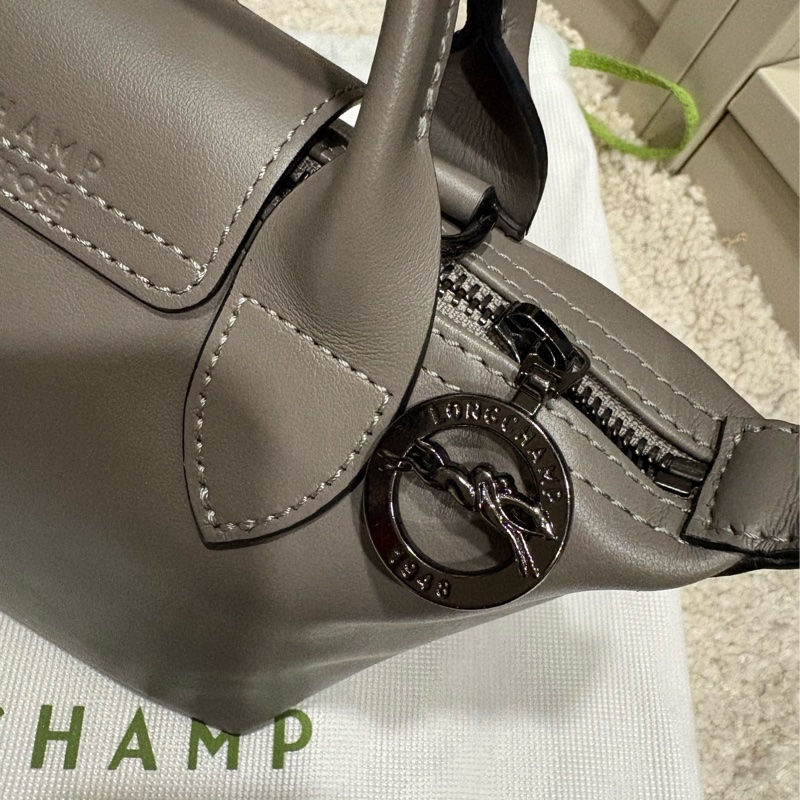 LE PLIAGE XTRA 手提包 XS 斑鳩色 - 皮革-6