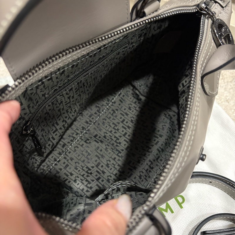 LE PLIAGE XTRA 手提包 XS 斑鳩色 - 皮革-13