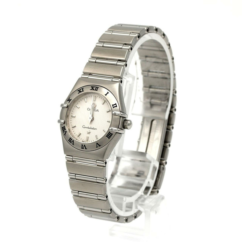 歐米茄星座系列迷你1562.30不鏽鋼石英錶-1