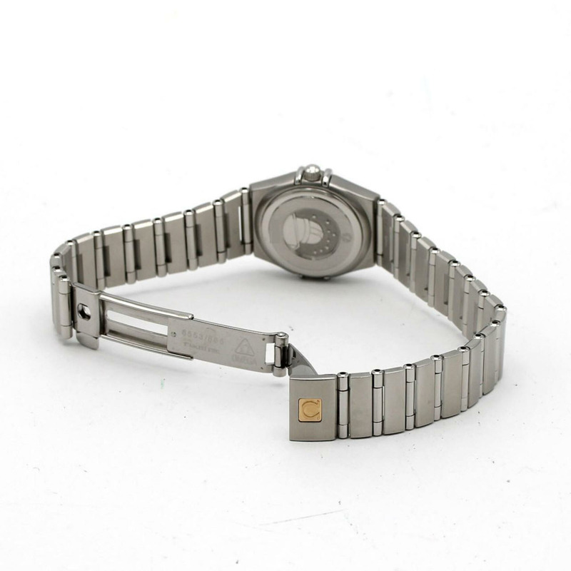 歐米茄星座系列迷你1562.30不鏽鋼石英錶-6