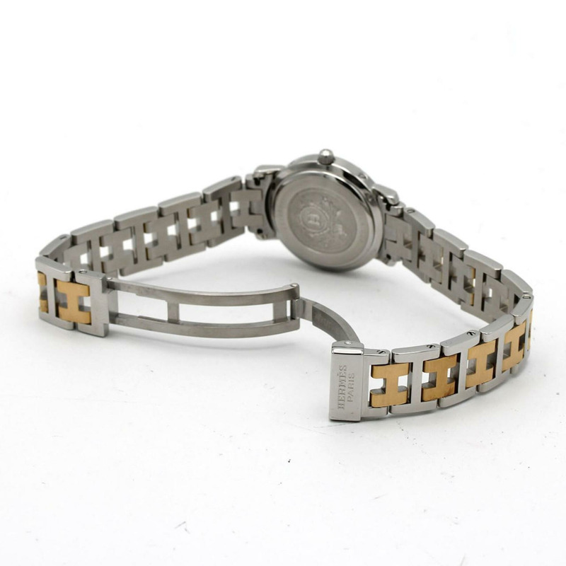 愛馬仕 Clipper Combination CL4.220 SSxGP 石英錶-6