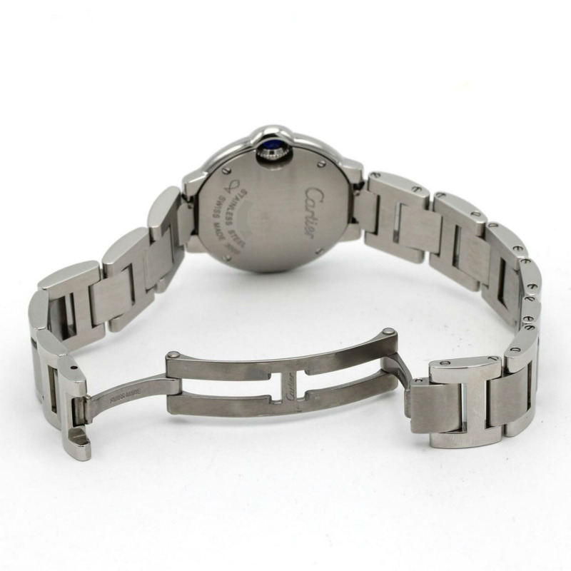 卡地亞 Ballon Bleu SM W69010Z4 精鋼石英錶-5