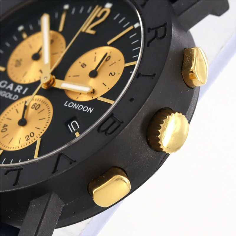 寶格麗 Carbon Gold London Limited BB38CLCH（其他石英錶）-2