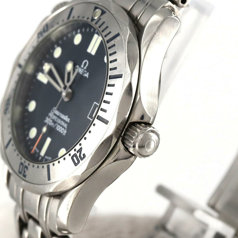 歐米茄海馬系列專業2562.80不鏽鋼石英錶-2