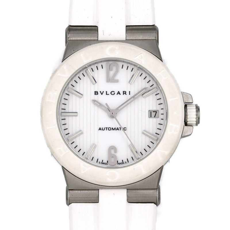 寶格麗 Diagono DG35SV DG35WSWVD AT SS 自動腕錶-0