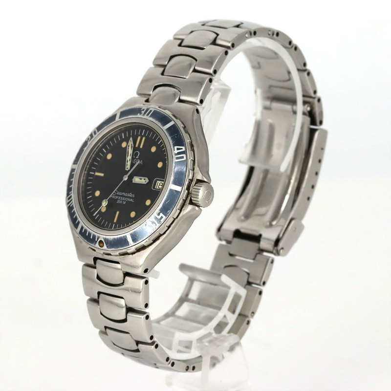 歐米茄海馬200米精鋼石英錶-1