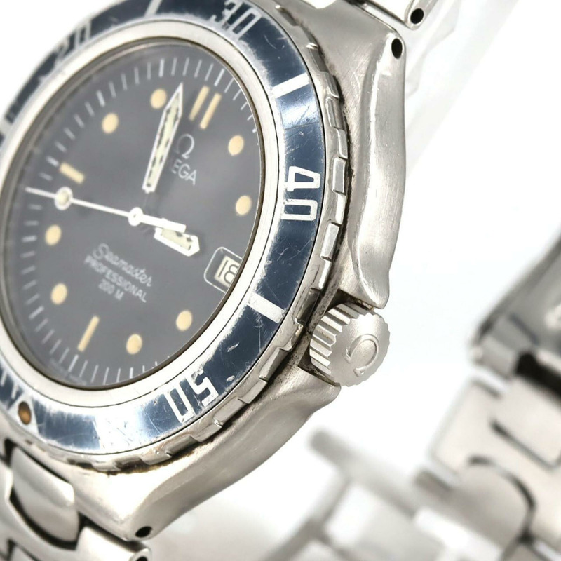 歐米茄海馬200米精鋼石英錶-2