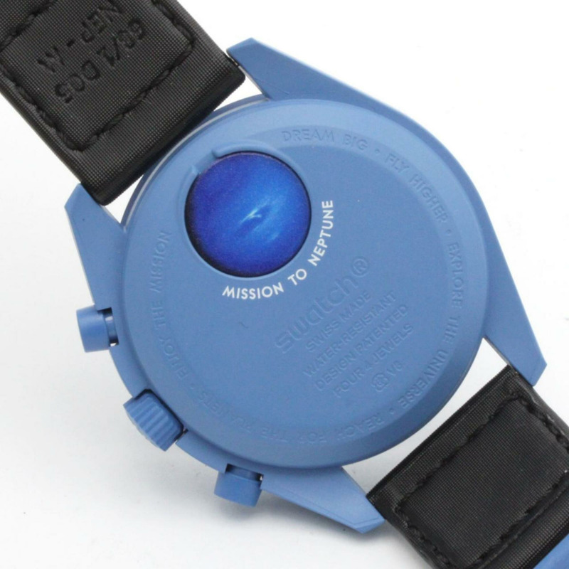 Swatch x Omega 海王星任務 SO33N100 生物陶瓷石英錶-4