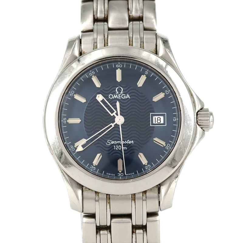 歐米茄海馬120 2511.81不鏽鋼石英錶-0