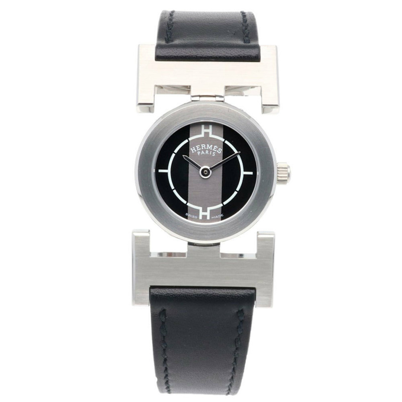 愛馬仕 Paprika 女士腕錶，不鏽鋼材質，石英機芯，型號 PA1.210-4