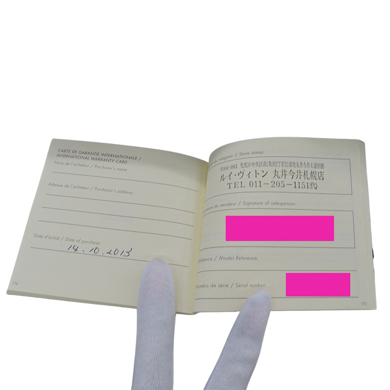 路易威登 (Louis Vuitton) 女士腕錶 Tambour Forever 鑽石石英 QZ 不鏽鋼 SS 皮革 Q12M5 銀色黑色-7