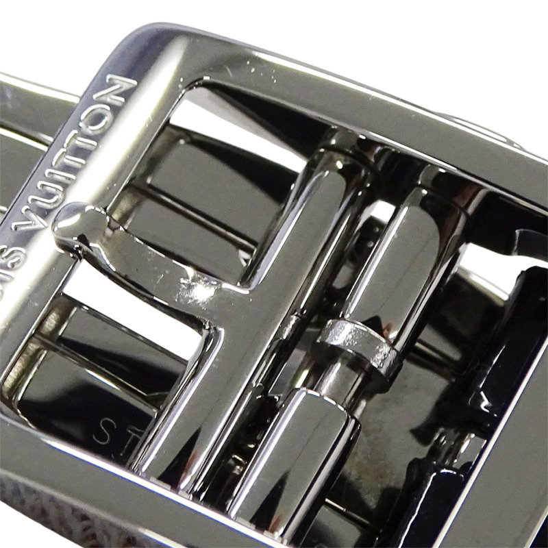 路易威登 (Louis Vuitton) 女士腕錶 Tambour Forever 鑽石石英 QZ 不鏽鋼 SS 皮革 Q12M5 銀色黑色-11