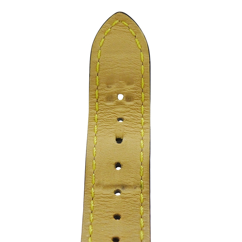 路易威登 (Louis Vuitton) 女士腕錶 Tambour Forever 鑽石石英 QZ 不鏽鋼 SS 皮革 Q12M5 銀色黑色-12