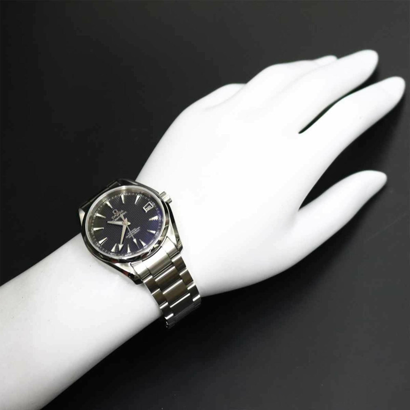 歐米茄海馬系列Aqua Terra同軸腕錶231 10 39 21 06 001 男士腕錶 日期顯示 灰色 Luton 自動上鍊-2