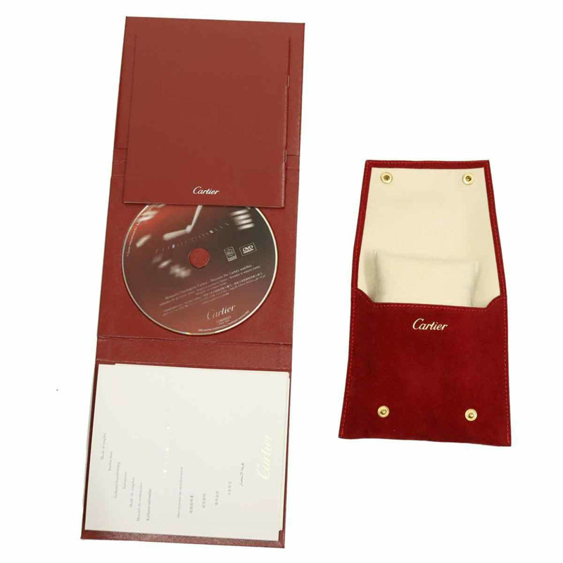 卡地亞 Baignoire SM W8000005 女士腕錶，銀色，18K 玫瑰金，實心石英錶-1