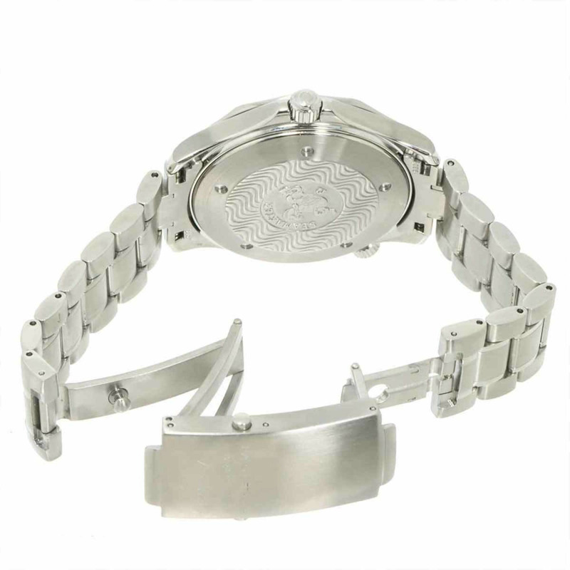 歐米茄海馬系列專業潛水錶300 2255 80 男士腕錶，日期顯示，藍色錶盤，自動機械機芯-4