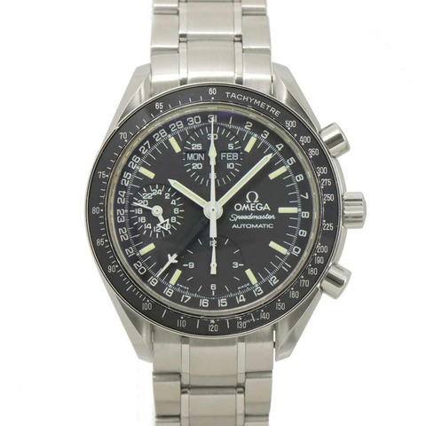 歐米茄超霸系列 Mark 40 Cosmos 三重日曆 3520 50 男士腕錶 黑色 自動上鍊