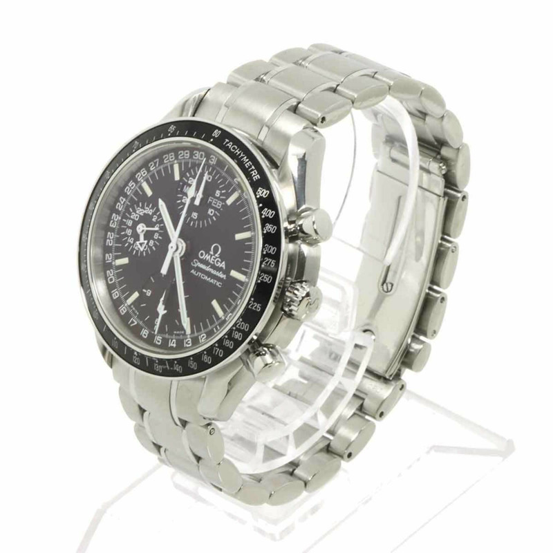 歐米茄超霸系列 Mark 40 Cosmos 三重日曆 3520 50 男士腕錶 黑色 自動上鍊-1