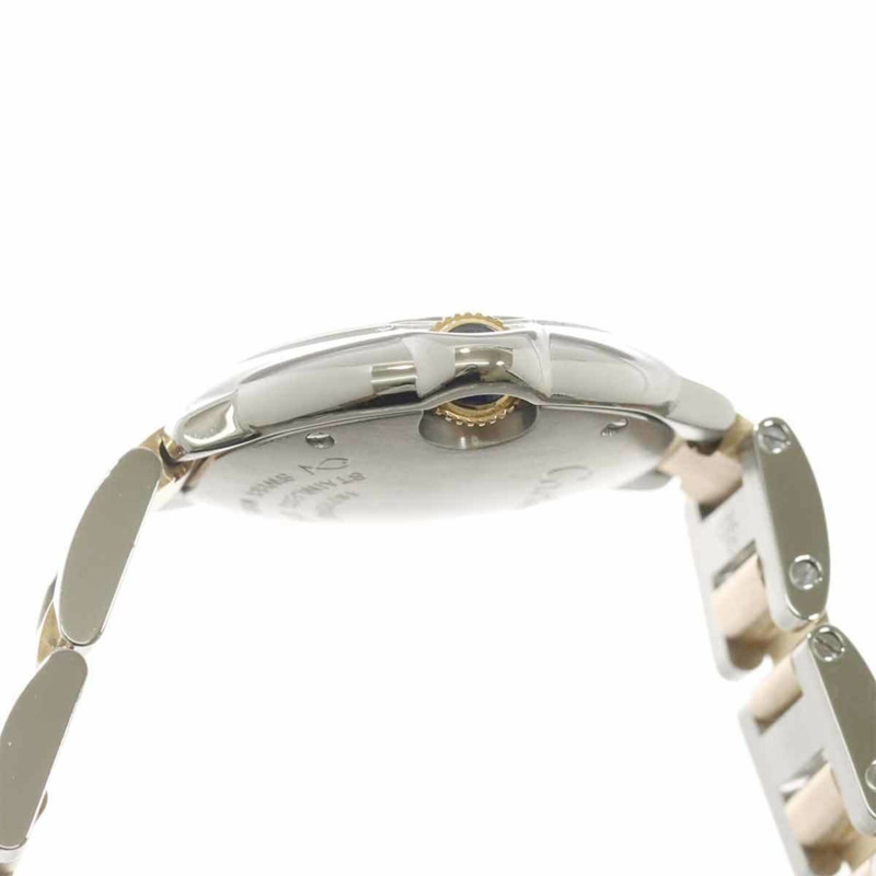 卡地亞 Ballon Bleu SM 28毫米雙色 W6920034 女士腕錶 粉紅錶殼 PG 鍍金 石英-5