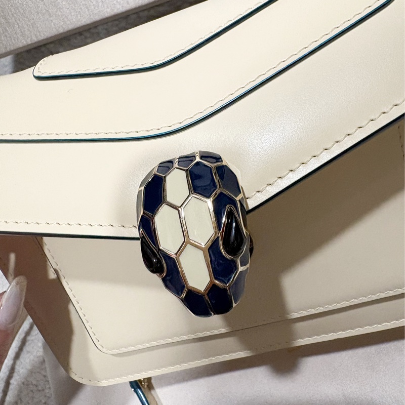 Serpenti Forever系列 雙夾層鏈條 斜肩包（限色款）-11